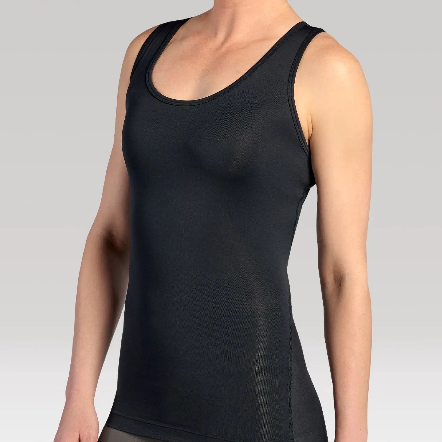 ProGrade™ Base Layer Lower Back Support Compression Tank (Women) - back - DGS