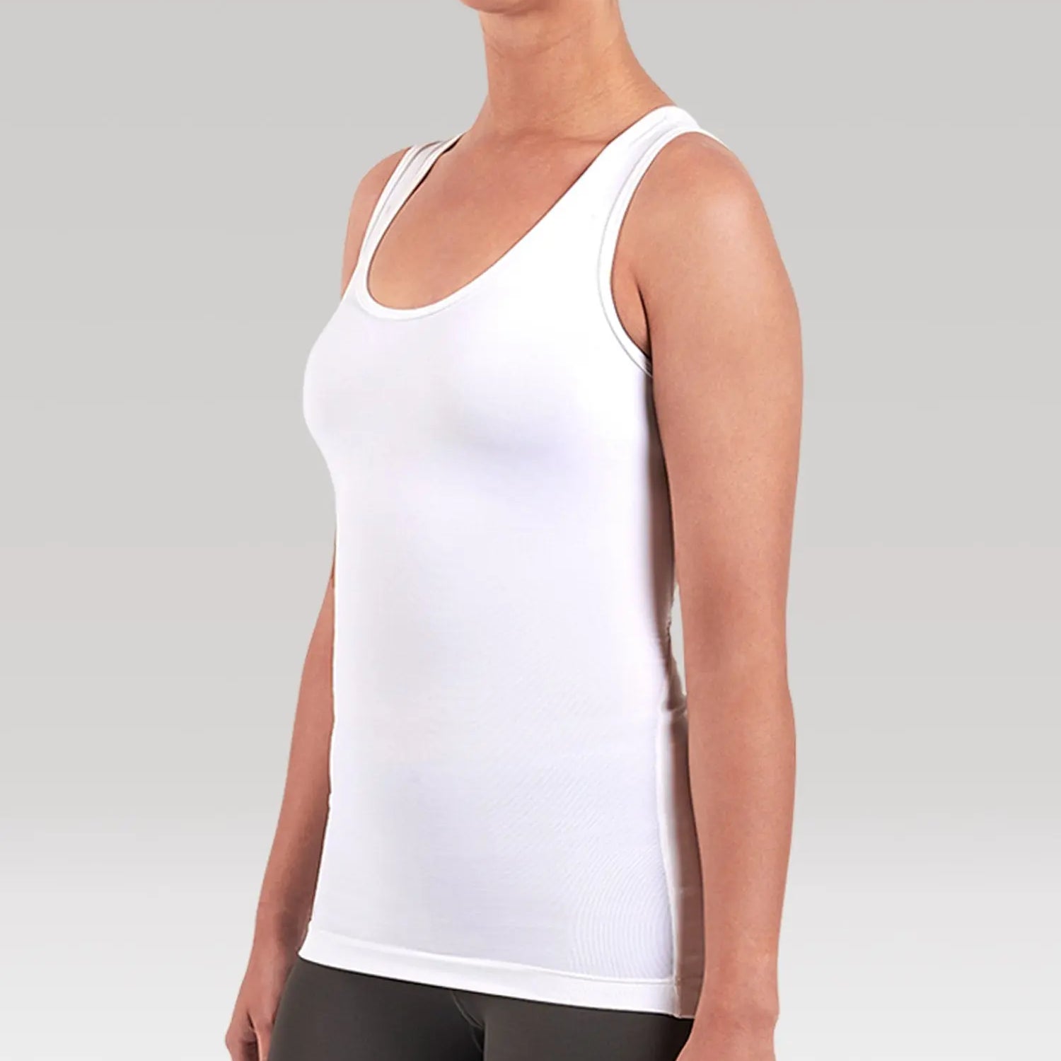 ProGrade™ Base Layer Lower Back Support Compression Tank (Women) - back - DGS