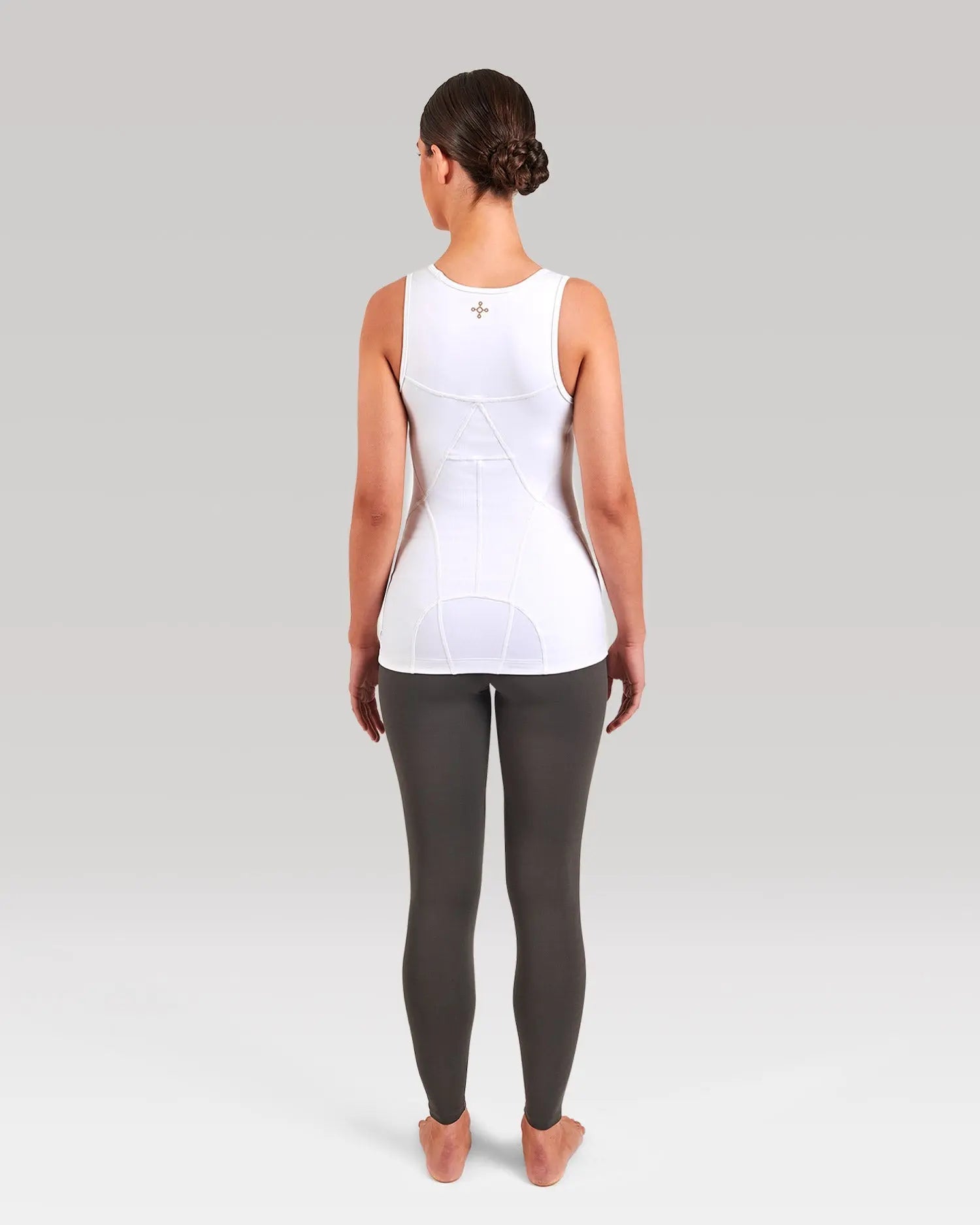 ProGrade™ Base Layer Lower Back Support Compression Tank (Women) - back - DGS