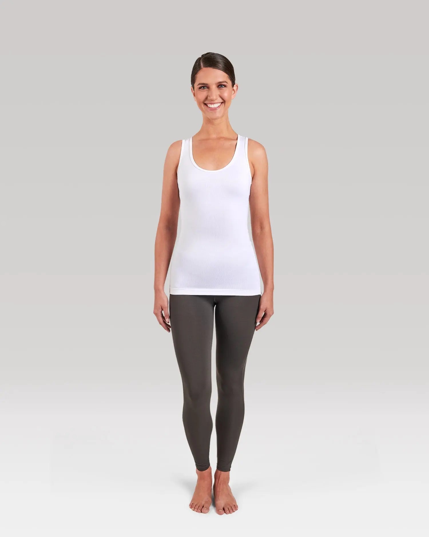 ProGrade™ Base Layer Lower Back Support Compression Tank (Women) - back - DGS